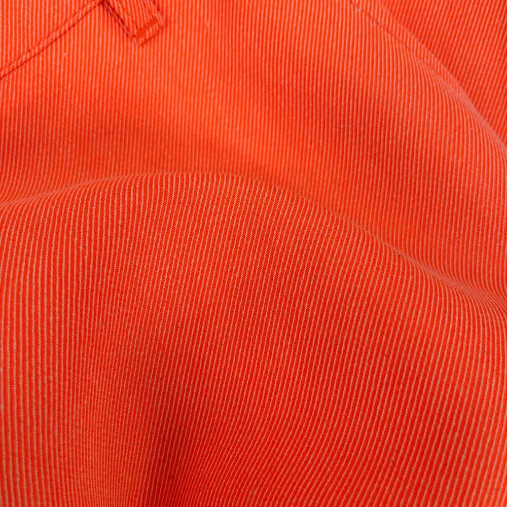 ESSENTIEL ANTWERP x ANTHROPOLOGIE Skirt SZ 2 Diner Flared Bottom Slit Orange NWT